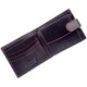 Golunski 5-550 Leather Tabbed Wallet with Colour Detail Black/Red : Open