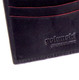 Golunski 5-550 Leather Tabbed Wallet with Colour Detail Black/Red : Embossing