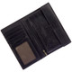 Tumble and Hide Breast Pocket Wallet Black : Open