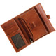 Tumble and Hide Breast Pocket Wallet Cognac: Open3