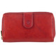 Tumble & Hide Large Zipped Purse 1026 THV  Red : Front