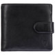 Tumble & Hide Italian Leather Wallet with Coin Pocket 2014 Black : Front