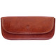 Tumble & Hide Italian Leather Glasses Case 4303 THV Cognac : Front