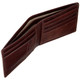 Mala Leather Toro Collection Slim Wallet 168 Brown :  Open 2