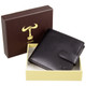 Mala Leather Tab Wallet Toro Collection 169 Black : Box