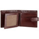 Mala Leather Tab Wallet Toro Collection 169 Brown : Open