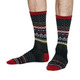 Thought Bamboo Socks for Men. SPM576 'Reginald' Fair Isle : Navy 2