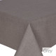 Prestons Wipe Clean Acrylic Coated Tablecloth Loneta Weave : Grey