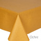 Prestons Wipe Clean Acrylic Coated Tablecloth Loneta Weave : Ochre