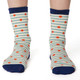 Thought Women's Bamboo Socks SPW482 Hope Spots: Cream 2