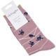 Thought Women's Bamboo Socks SPW592 Vivian Birds: Lavender Pink Pair