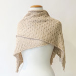 Rain Shawl Knit Kit by Sanjo Silk
