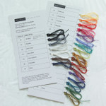 Colour Sample Card by Sano Silk Colour Sample Card by Sano Silk