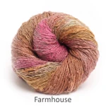 100% Silk Noil Fleck, Handpainted by Sanjo Silk