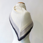 Ancient Earth Knit Shawl Kit by Sanjo Silk