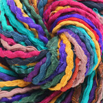 Stitched Sari Silk Yarn by Sanjo Silk