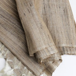 Handwoven Tassar Silk Shawl by Sanjo Silk Handwoven Tassar Silk Shawl by Sanjo Silk