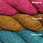 100% Silk Heavy Boucle in Dyed Colours by Sanjo Silk 100% Silk Heavy Boucle in Dyed Colours by Sanjo Silk