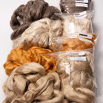 Debbie Held's Carding Wild Silks workshop by Sanjo Silk and Sweet Georgia Yarns