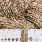 Muga + Peduncle Twist yarn by Sanjo Silk