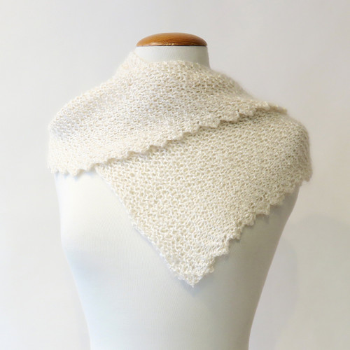 Spiral Shawl Knit Kit by Sanjo Silk