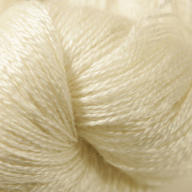 Product Details, Gōkana - Silk-Blend Yarn (80% Bombyx Silk & 20% Cashmere),  30/2, lace/thread weight, Natural (Undyed), Yarns - Undyed