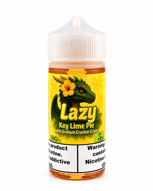 "Lazy" Dragon:  Sweet Key Lime Pie with Graham Cracker Crust