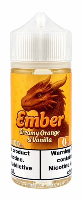 Dragon Line: "Ember" 120ml Orange Vanilla Custard