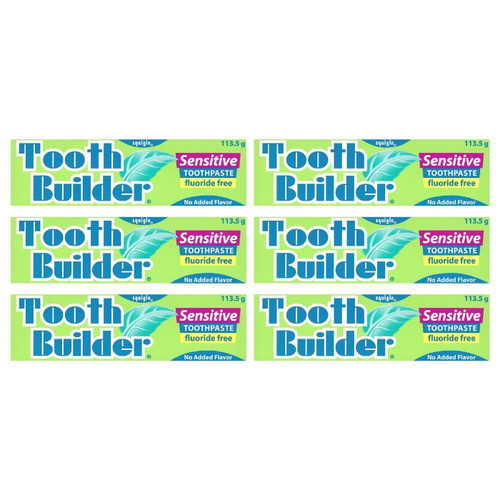 Tooth Builder Sensitive Toothpaste - 4 oz tubes - Made in the USA