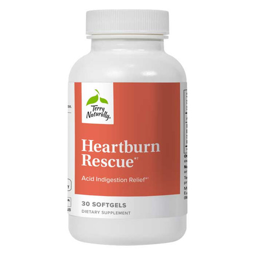 Terry Naturally Heartburn Rescue - 30 softgel bottle