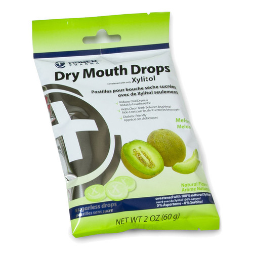 Hager Xylitol Dry Mouth Drops - Kiwi