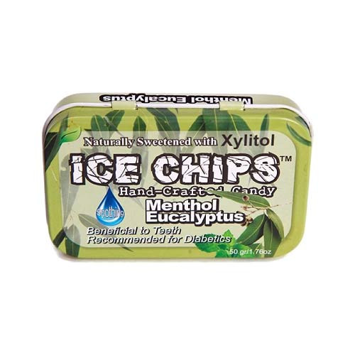 Ice Chips Candy - 1.76 oz tin - Made in the USA