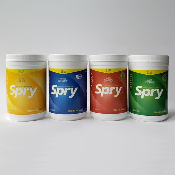 Spry Xylitol Gum - 550 piece jar