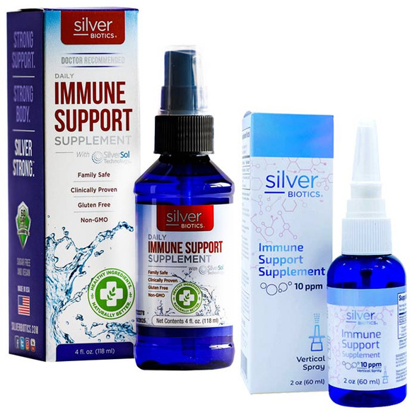 Silver Biotics Immune Support Sprays