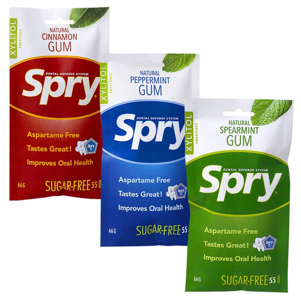 Spry 55-pc bag 3-flavors