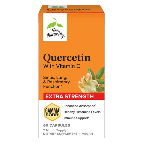 Terry Naturally Quercetin with Vitamin C Extra Strength - 60 caps