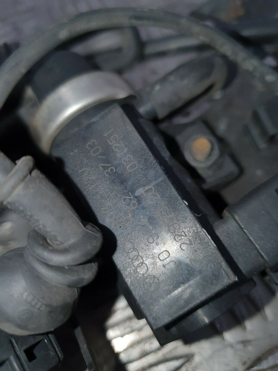 VW GOLF MK4 BOOST PRESSURE SOLENOID VALVE SENSOR + VACUUM PIPES 1.9TDI