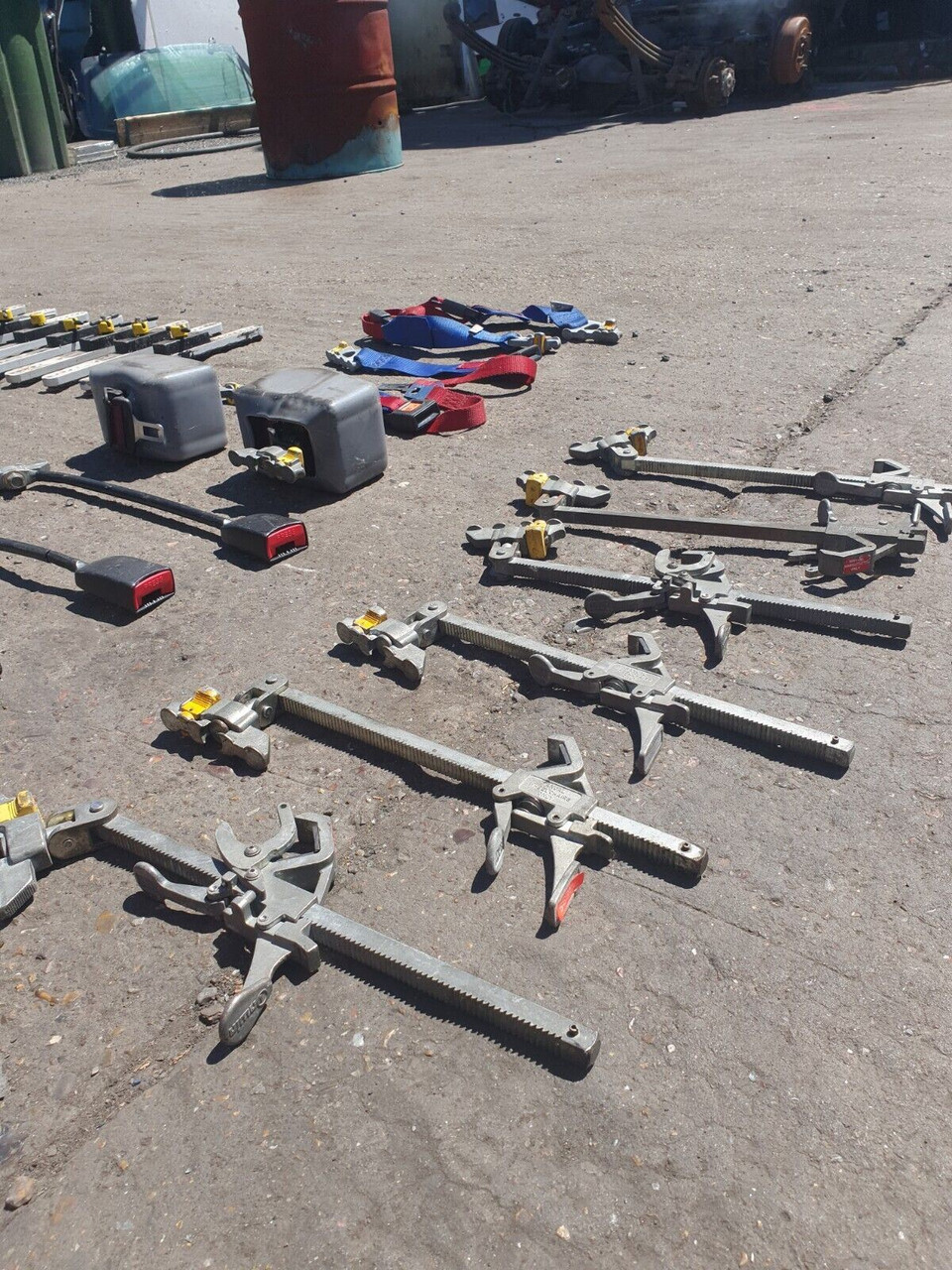 MINIBUS SEATS X8 CONVERSION + TRACKS + SEAT CLAMPS + WHEELCHAIR