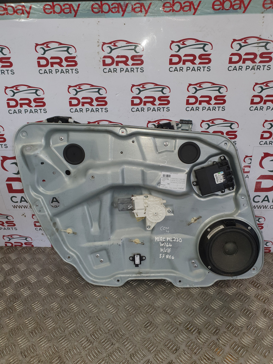 MERCEDES ML WINDOW REGULATOR MOTOR + SPEAKER FRONT N/S/F PASSENGER 