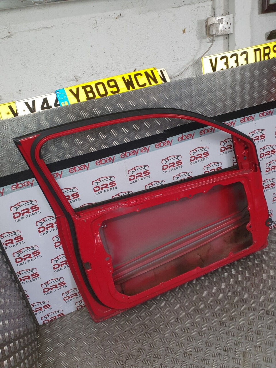 Ford Fiesta Mk6 Passenger Rear Door Window B Post Trim - Near Side Rear 2002-2008 5-Door - Genuine Ford 1690267