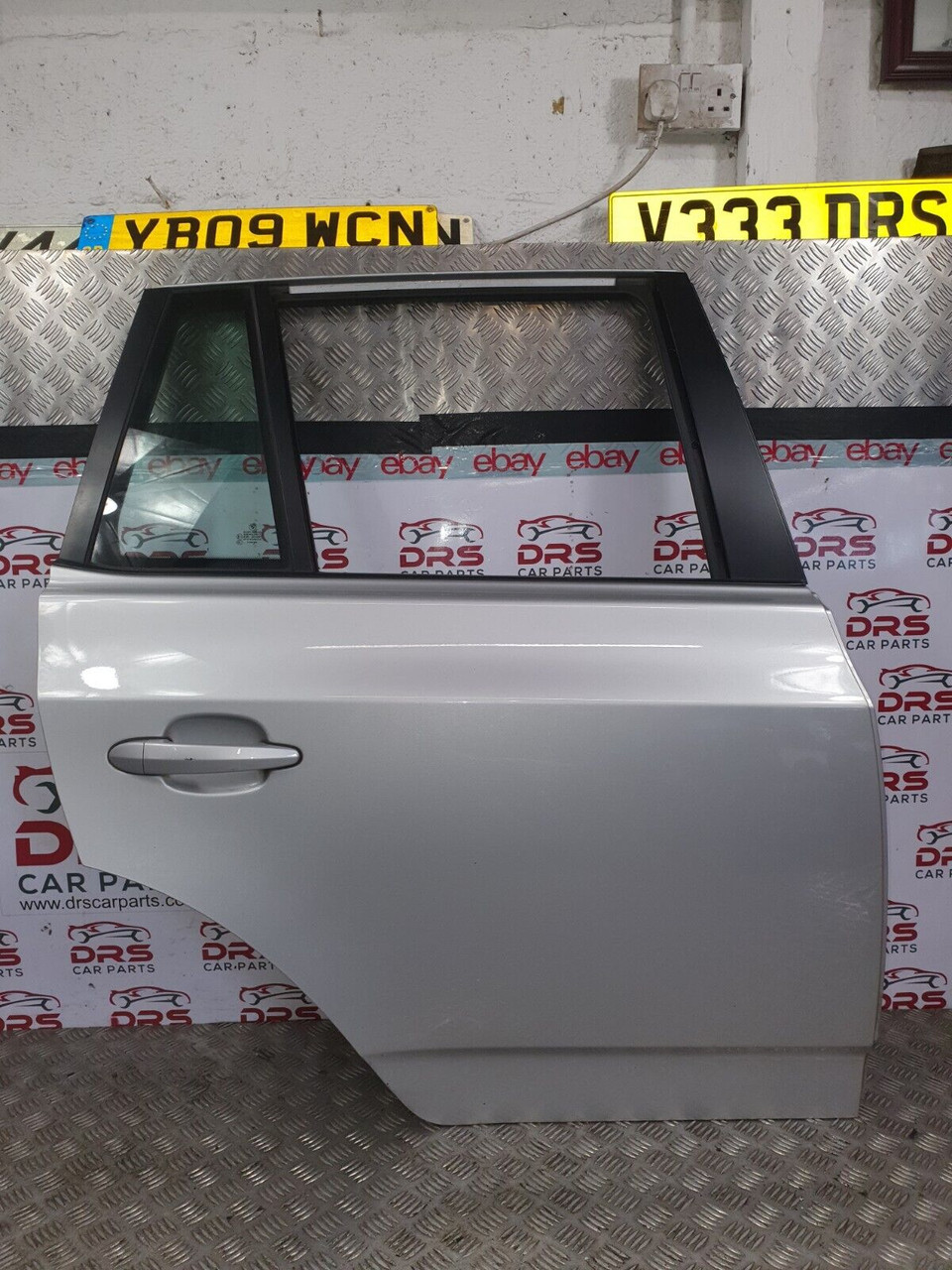 BMW X3 DOOR (BARE) E83 IN TITAN SILVER DRIVERS REAR OSR 2003 
