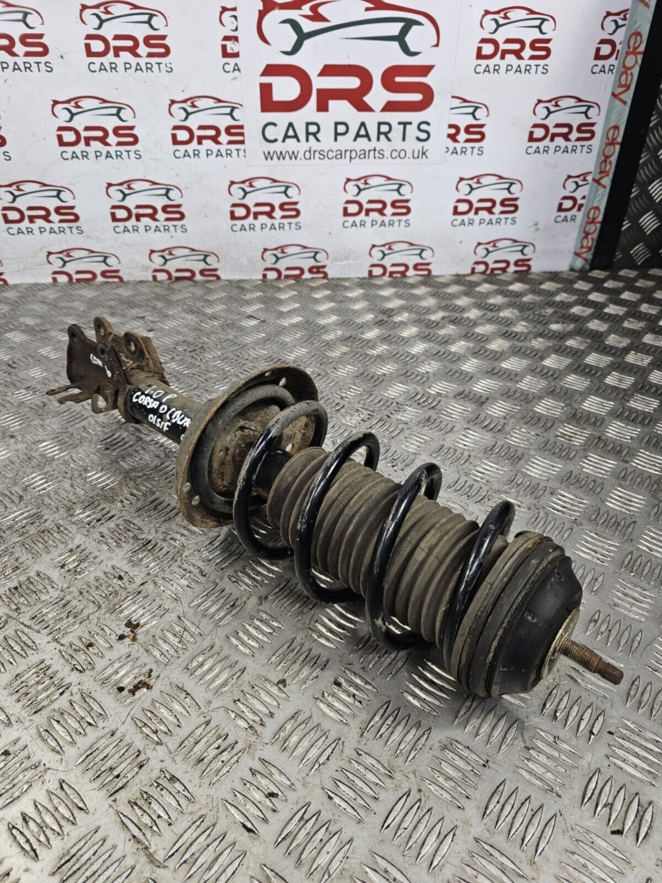 VAUXHALL CORSA D FRONT SHOCK ABSORBER COIL SPRING 1.0 PETROL Z10XEP