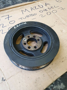 MAZDA 6 TS 2.0 DIESEL 3 5 6 CRANKSHAFT PULLEY 2002 - 2007