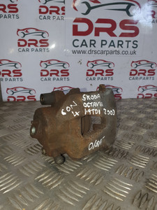 SKODA OCTAVIA BRAKE CALIPER + CARRIER DRIVERS FRONT (O/S/F) ESTATE 1.9 TDI (2000 -2005)
