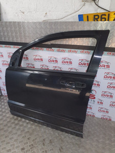 DODGE CALIBER DOOR IN BLACK (BARE) PASSENGER FRONT NSF 2006 - 2012
