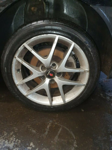 SAAB ALLOY WHEEL + TYRE 17" TYRE SIZE 225 / 45 / 17 GENUINE PART SAAB ALLOY WHEEL + TYRE 17" TYRE SIZE 225 / 45 / 17 GENUINE PART