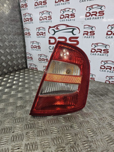 SKODA FABIA MK1 REAR LIGHT UNIT + BULB HOLDER DRIVERS OSR 1999 - 2007 SKODA FABIA MK1 REAR LIGHT UNIT + BULB HOLDER DRIVERS OSR 1999 - 2007