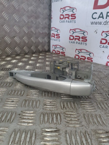 PEUGEOT 407 GT COUPE EXTERIOR DOOR HANDLE SILVER PASSENGER 2005 - 2012