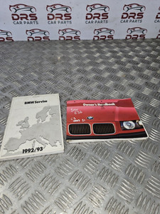 BMW E36 OWNERS MANUAL BOOKS COUOE CONVERTIBLE 316 318 320 325I 325TD