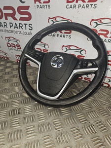 VAUXHALL INSIGNIA STEERING WHEEL MULTI FUNCTION 1.8 PETROL 2008 - 2013
